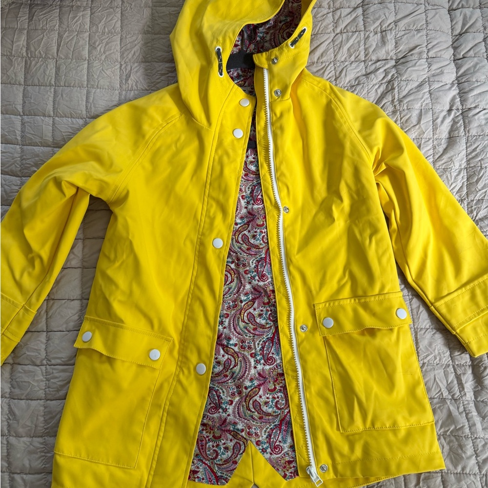 Yellow Kids Raincoat